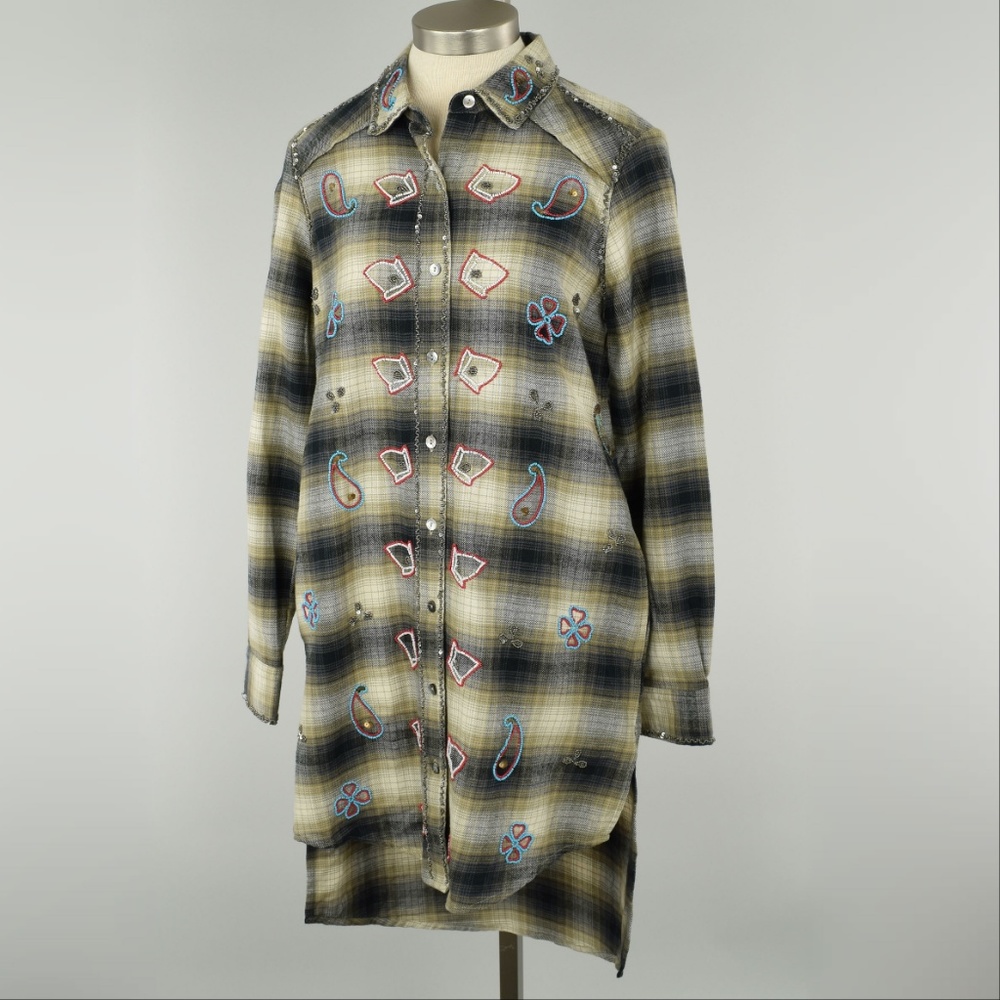 MISS ME VINTAGE Olive DREAM LOVER Dress S NWOT